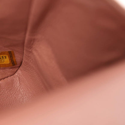 Chanel Lambskin Quilted Medium Double Flap Light Pink 6 of 16