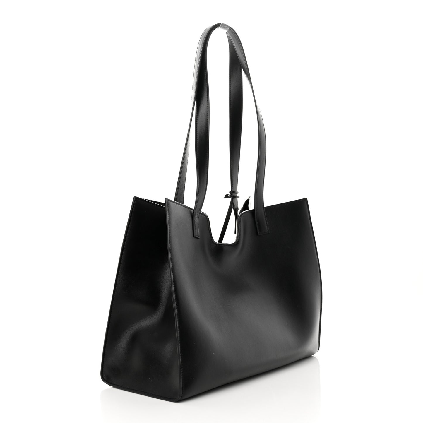 Smooth Calfskin Cabas 16 Bag Black