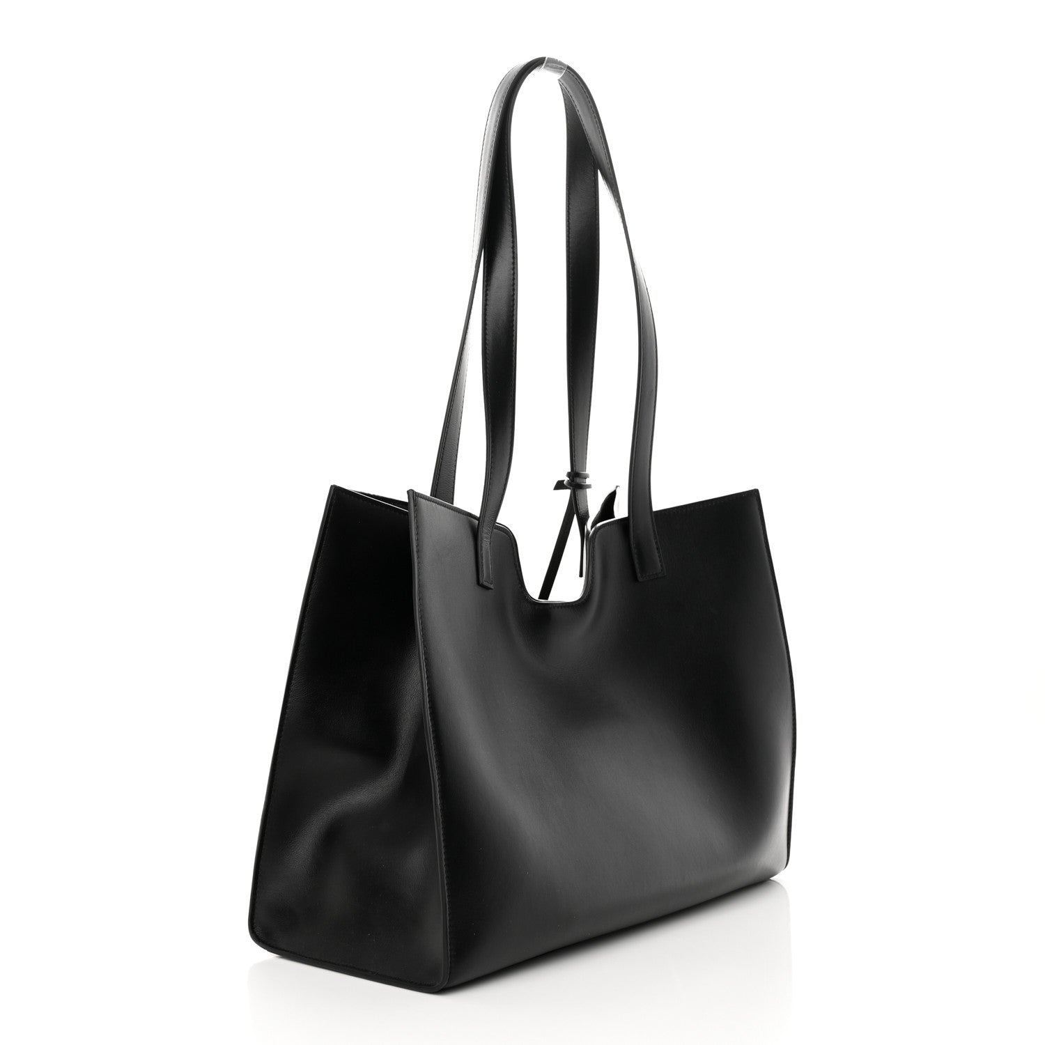 Celine Smooth Calfskin Cabas 16 Bag Black 3 of 17