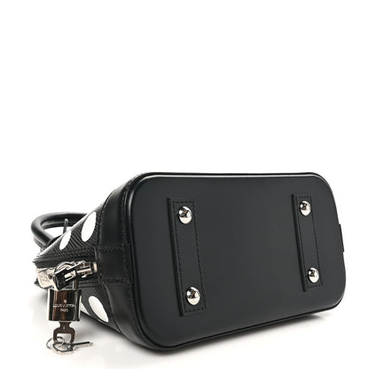 Louis Vuitton X YK Epi Alma BB Black White 4 of 9
