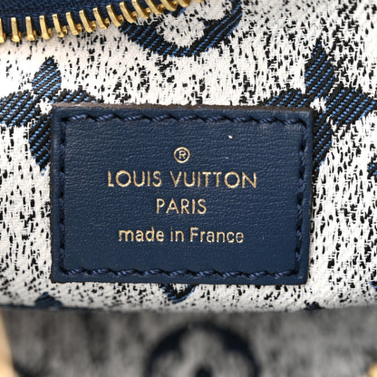 Louis Vuitton Monogram Jacquard Denim Loop Bleu 6 of 9