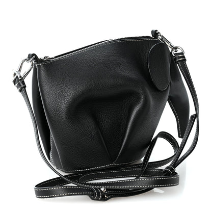 Loewe Calfskin Mini Elephant Crossbody Bag Black 3 of 10