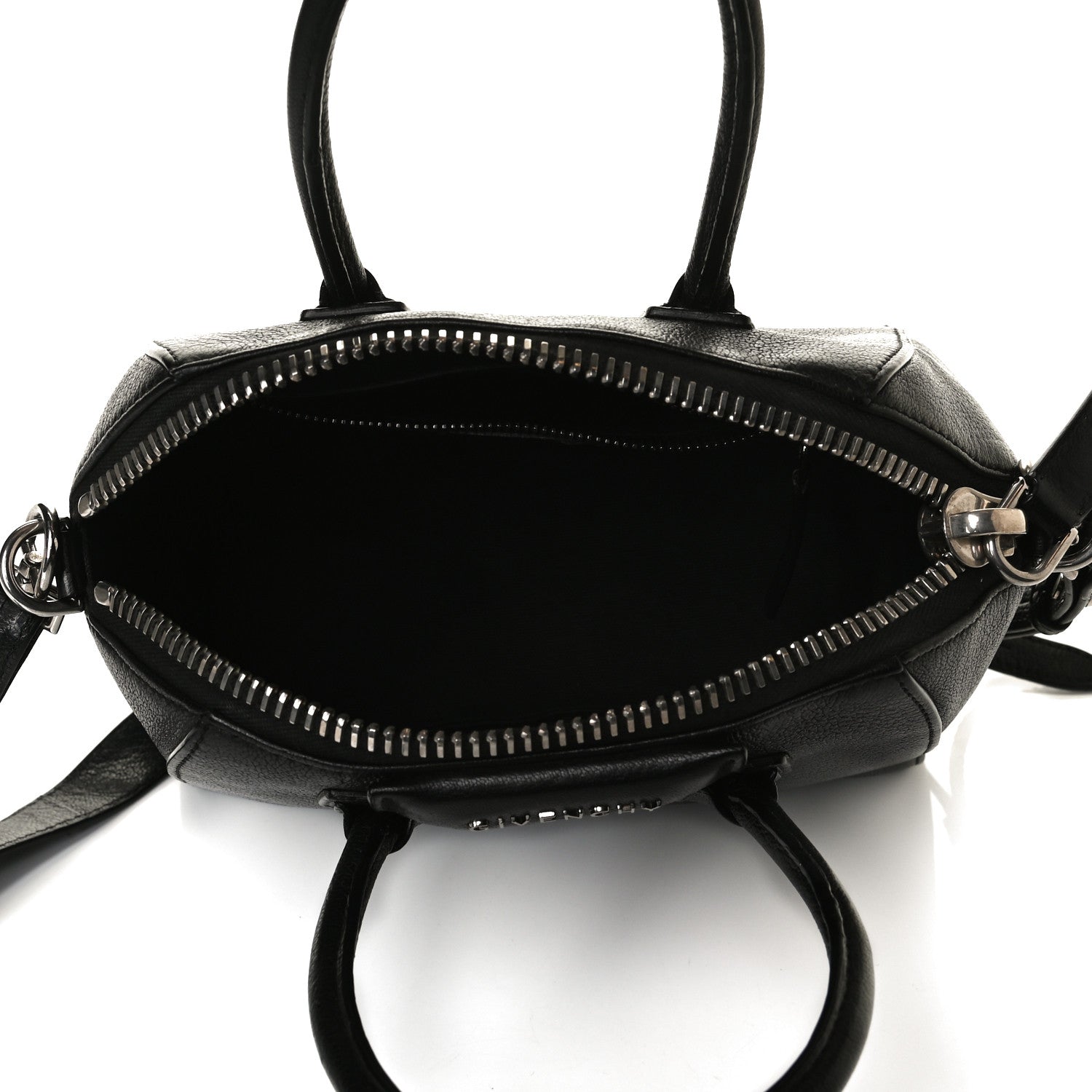 Givenchy Sugar Goatskin Mini Antigona Black 5 of 15