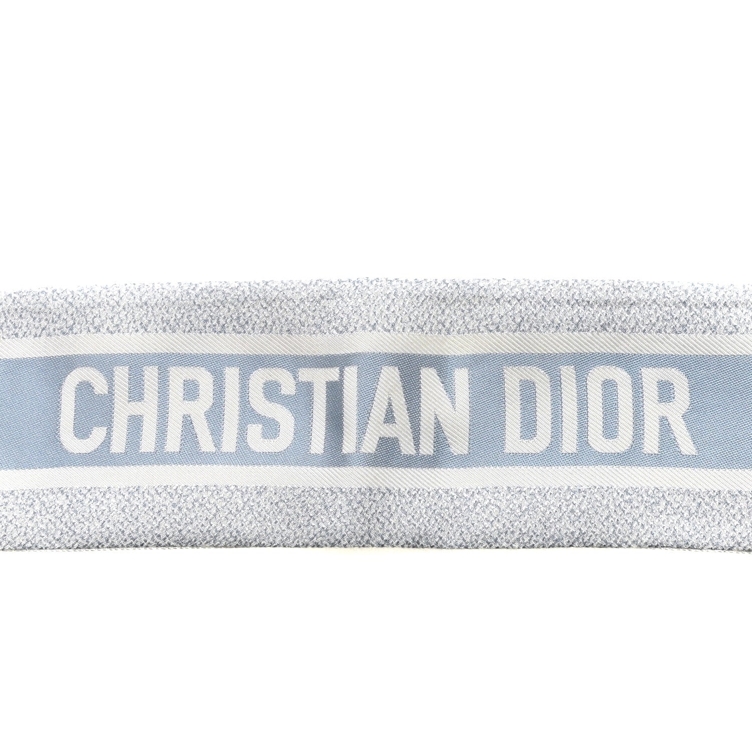 Christian Dior Silk Twill D-Millefiori Mitzah Scarf Blue Multicolor 3 of 4