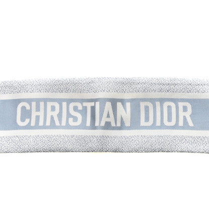 Christian Dior Silk Twill D-Millefiori Mitzah Scarf Blue Multicolor 3 of 4