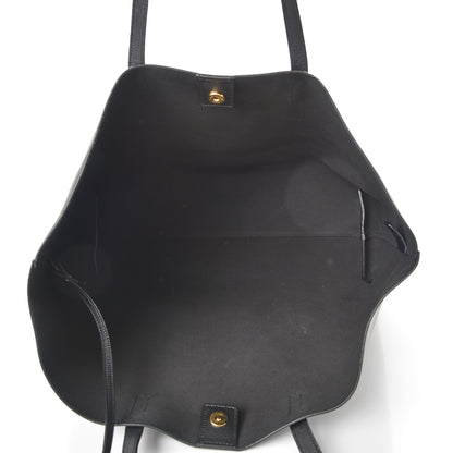 Saint Laurent Calfskin Large Shopping Tote Black 6 of 9