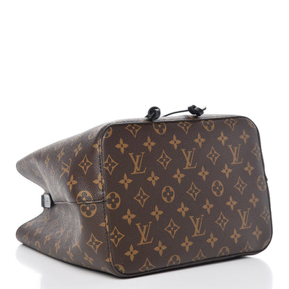 Louis Vuitton Monogram Neonoe MM Black 4 of 10