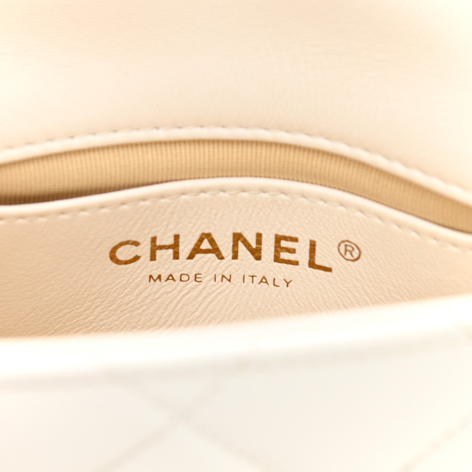 Chanel Lambskin Quilted Mini Funky Town Flap White 7 of 11