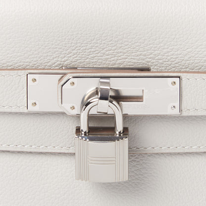 Hermes Evercolor Kelly Retourne 28 Gris Perle 21 of 36
