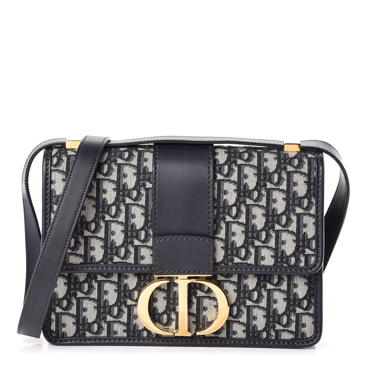 Oblique 30 Montaigne Flap Bag Blue