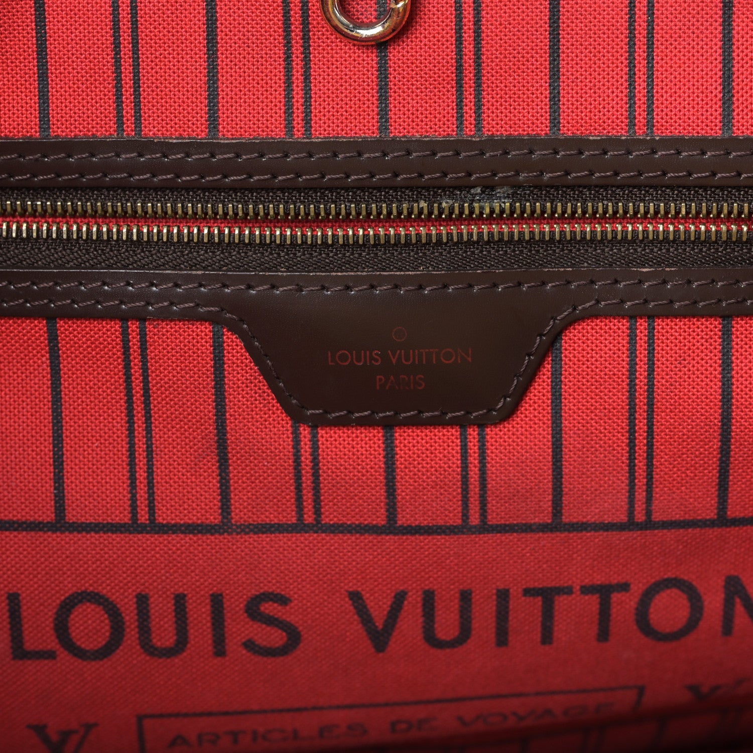 Louis Vuitton Damier Ebene Neo Neverfull MM 5 of 9