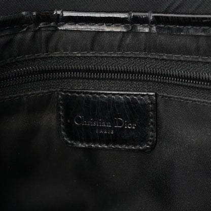 Christian Dior Nylon Saddle bag Black 6 of 13