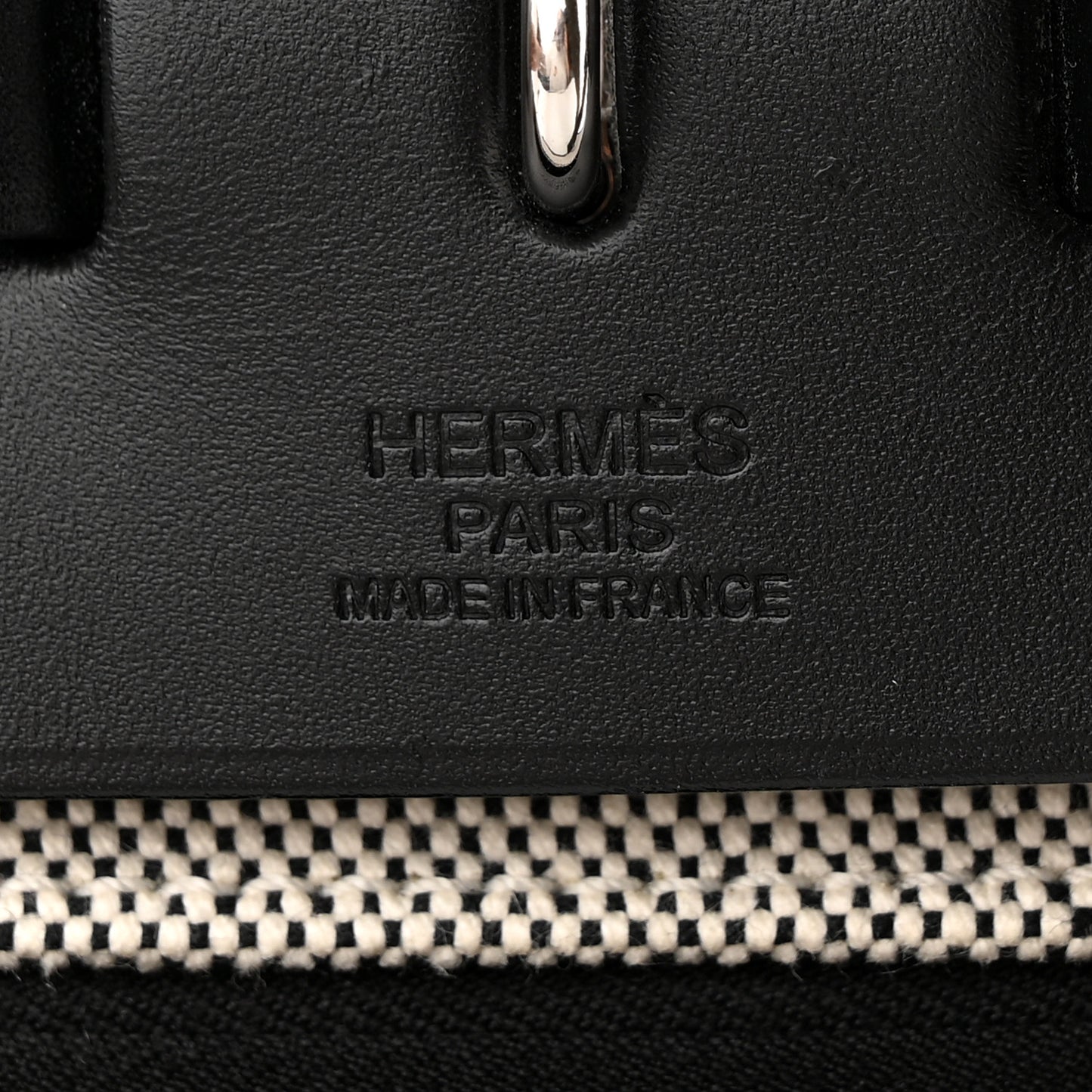 Toile H Berline Vache Hunter Herbag Zip 39 MM Black Ecru