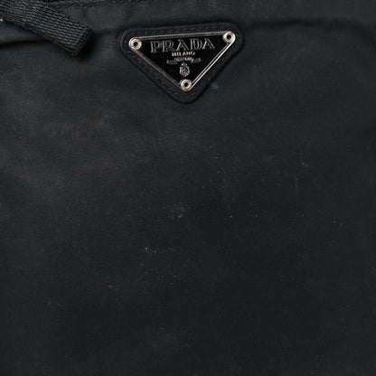 Prada Nylon Vela Flat Messenger Bag Black 11 of 21