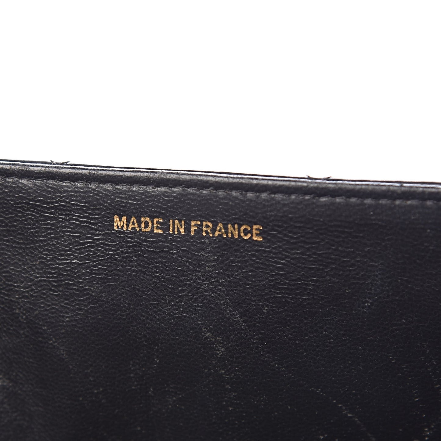 Patent Quilted Briefcase Laptop Bag Black