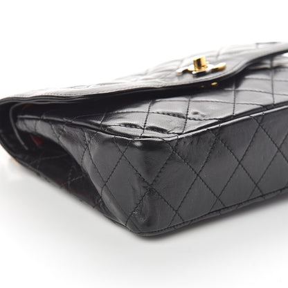 Chanel Lambskin Quilted Small Double Flap Black 7 of 8