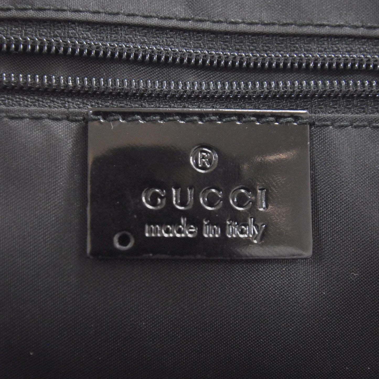 Nylon Shoulder Bag Black
