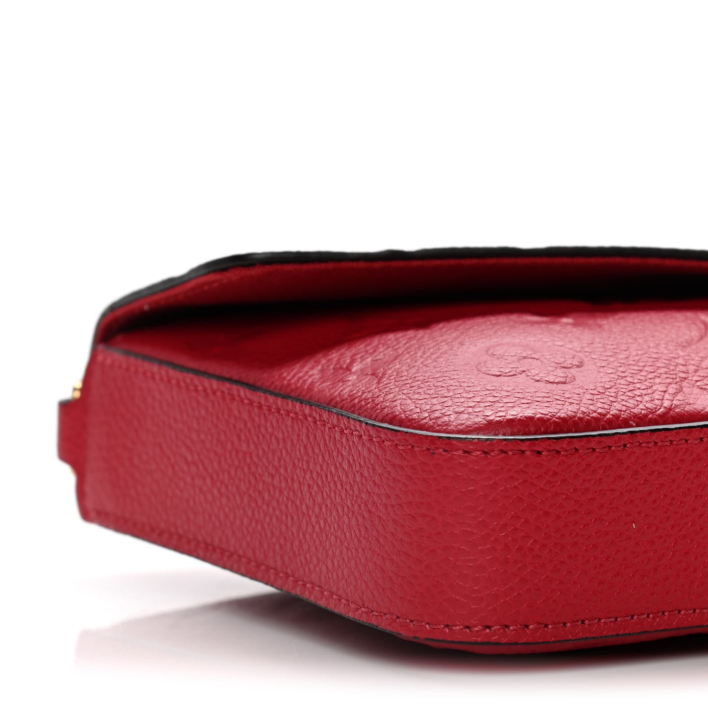 Empreinte Pochette Felicie Chain Wallet Cherry