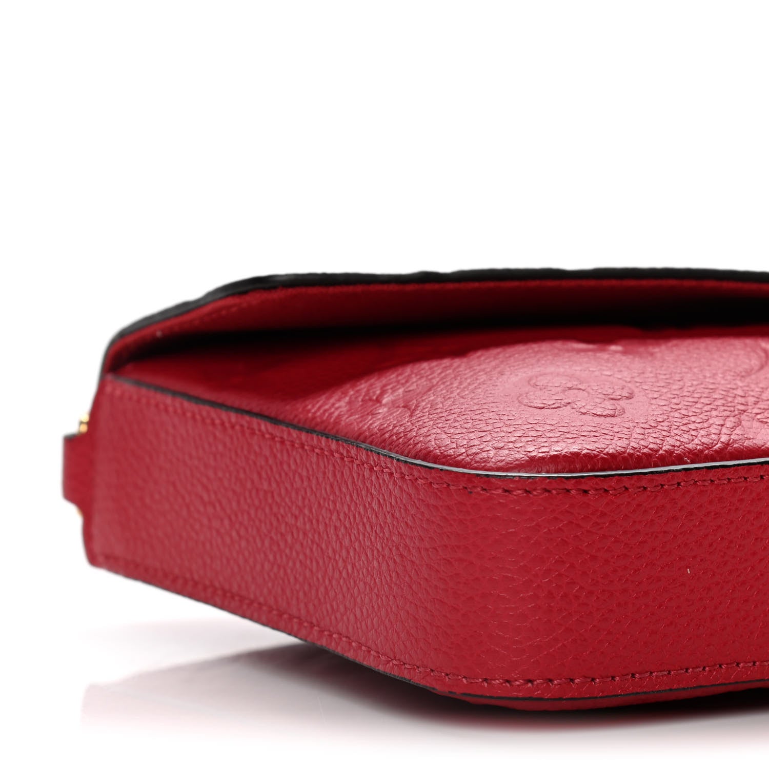 Louis Vuitton Empreinte Pochette Felicie Chain Wallet Cherry 8 of 10
