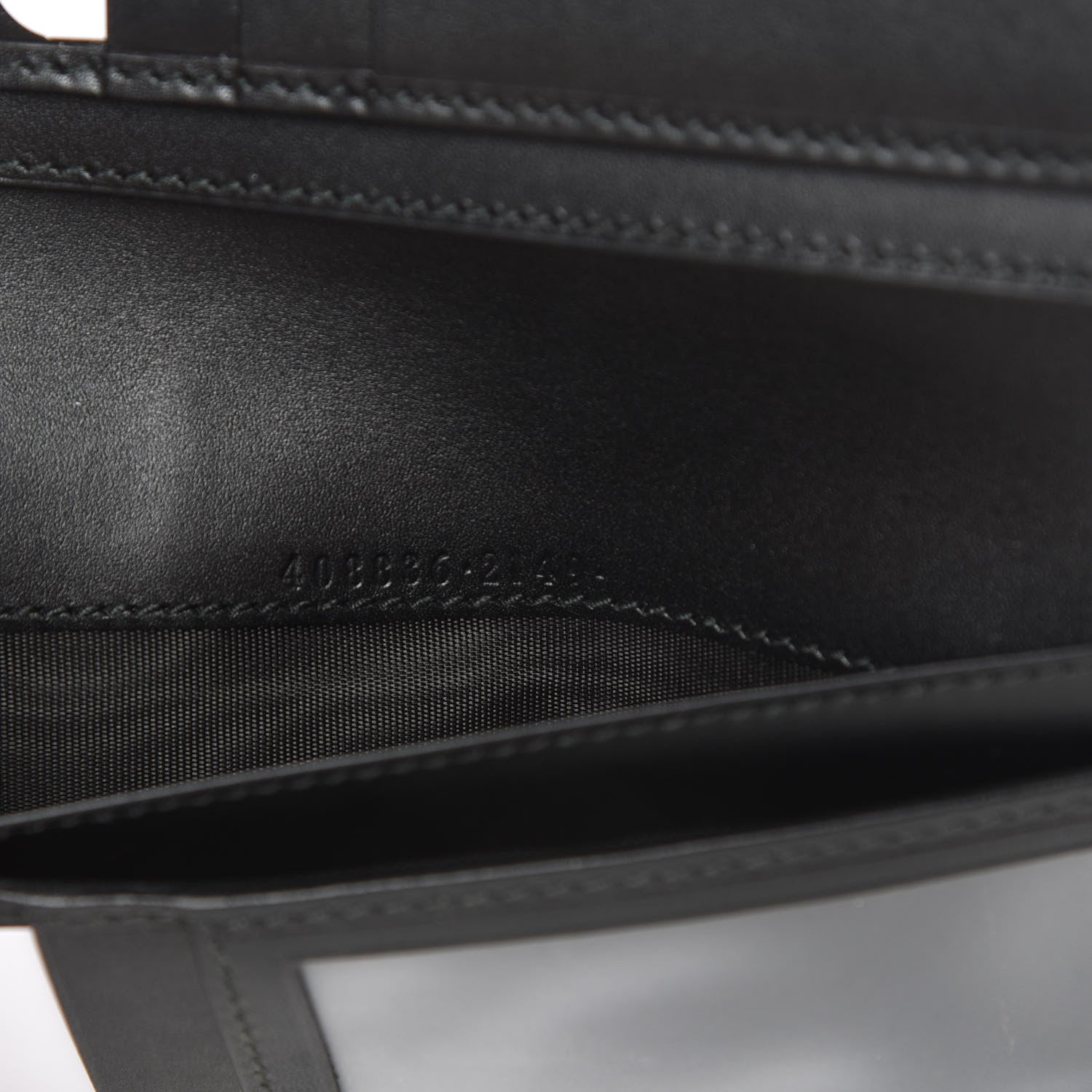 Gucci Guccissima Signature Web New Web Long Wallet Black 7 of 8