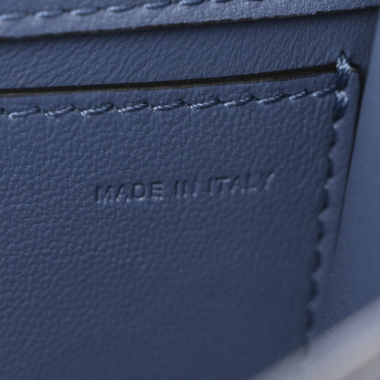 Valentino Garavani Calfskin Vlogo Small Loco Shoulder Bag Blue 7 of 12