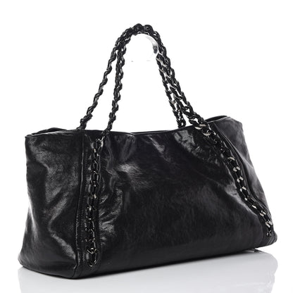 Chanel Glazed Caviar East West Modern Chain Tote Black 3 of 15