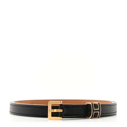 Hermes Epsom 15mm Pop H Belt 75 30 Black 1 of 7
