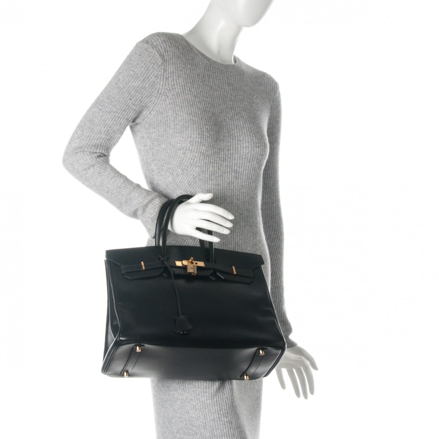 Box Birkin 35 Black