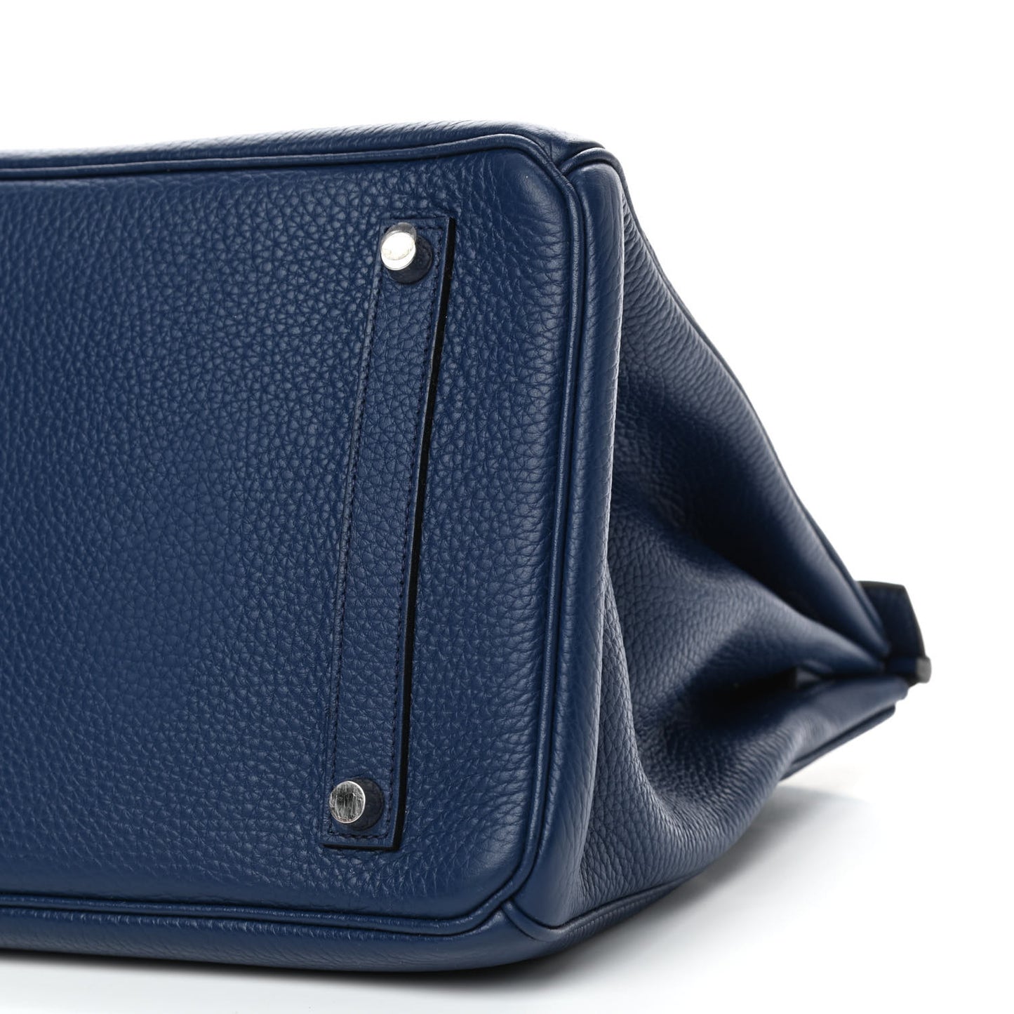 Taurillon Clemence Birkin 35 Bleu Saphir