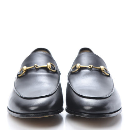 Gucci Calfskin Womens Jordaan Loafers 39.5 Black 2 of 9