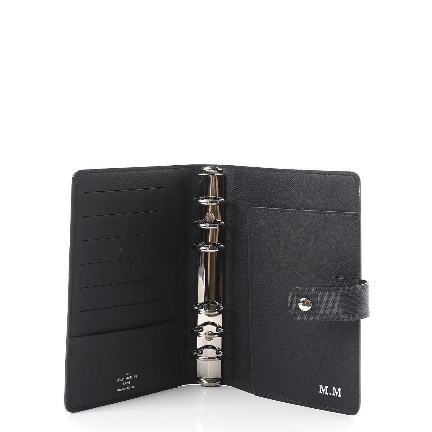 Damier Graphite Medium Ring Agenda Cover