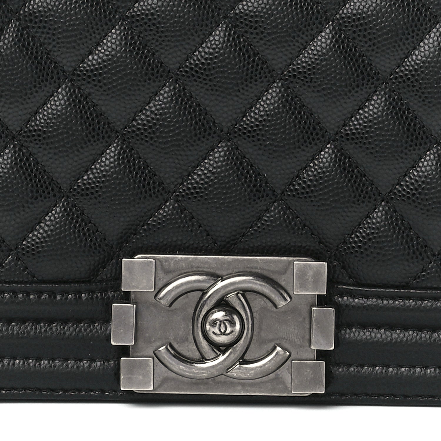 Chanel Caviar Quilted Small Boy Flap Black 8 of 11