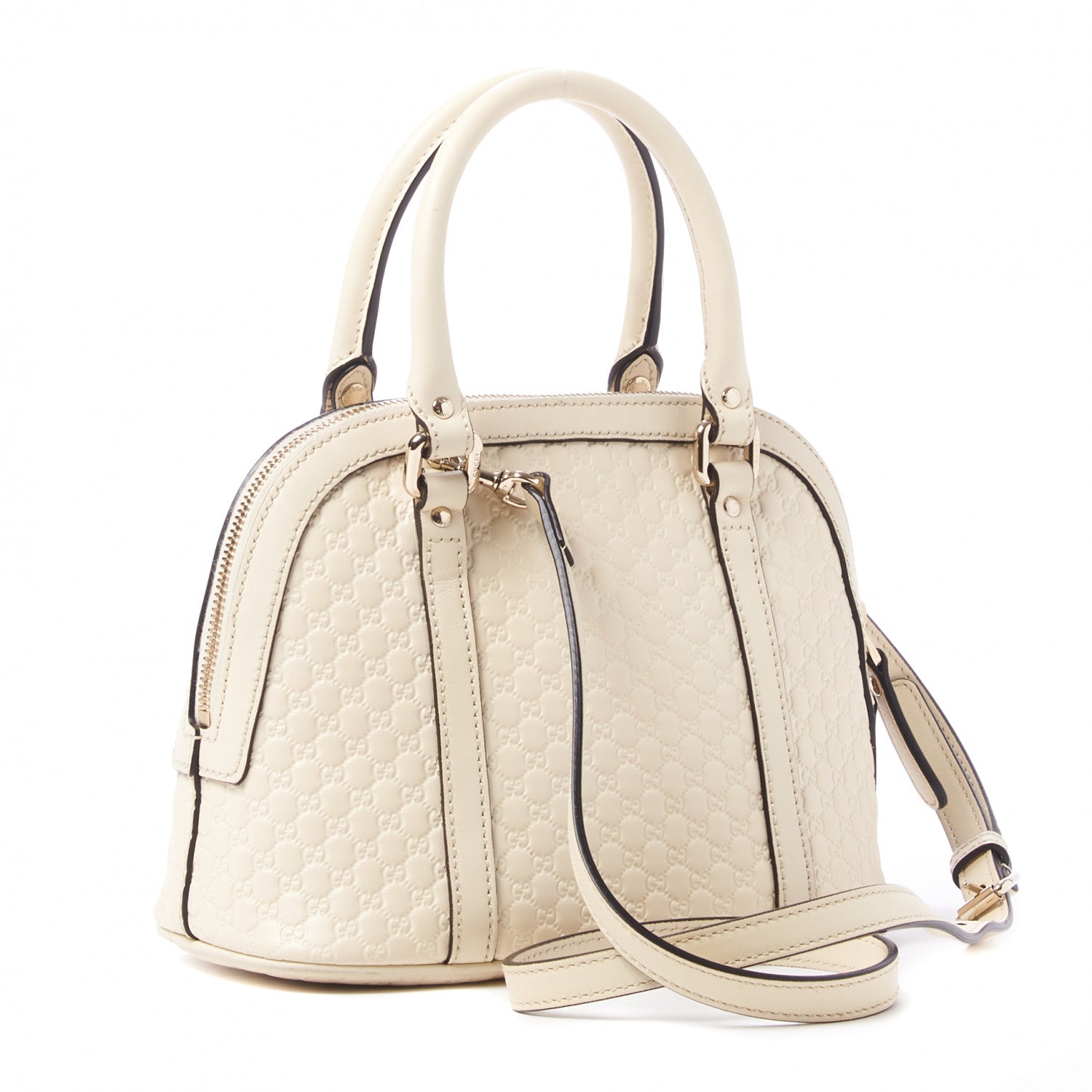 Gucci Soft Microguccissima Mini Dome Bag Ivoire 2 of 8