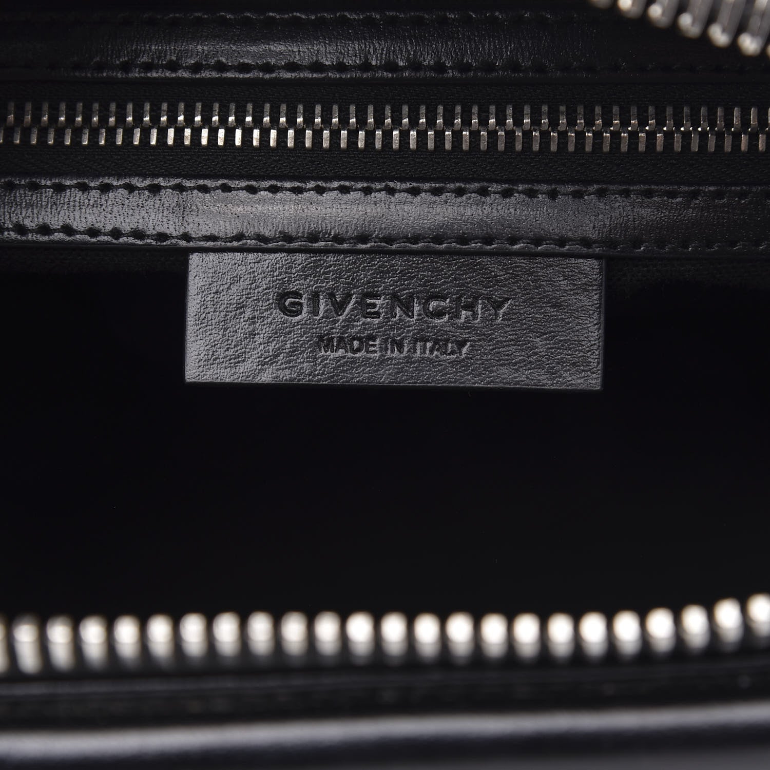 Givenchy Shiny Lord Calfskin Small Antigona Black 6 of 13