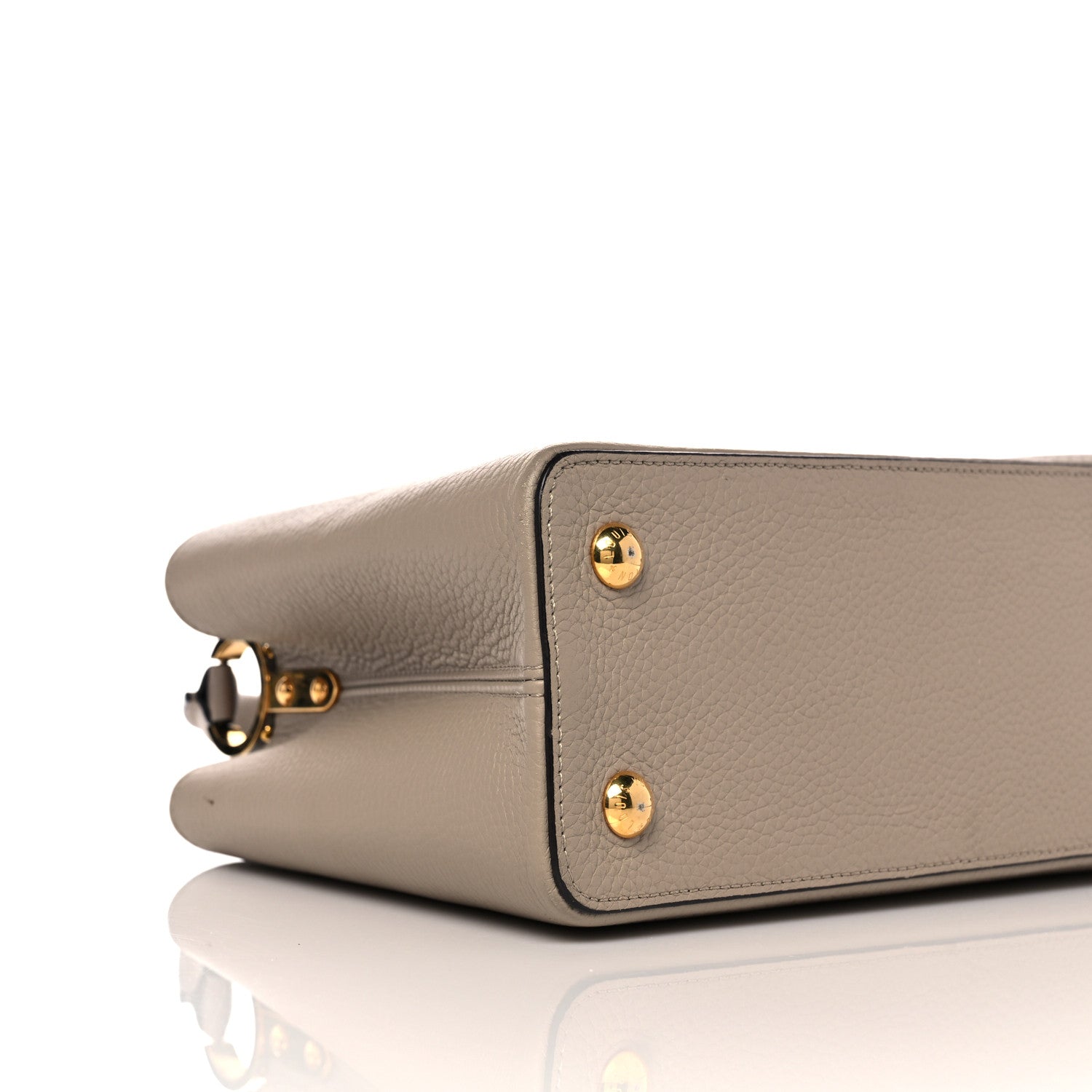Louis Vuitton Taurillon Capucines PM Galet 8 of 14
