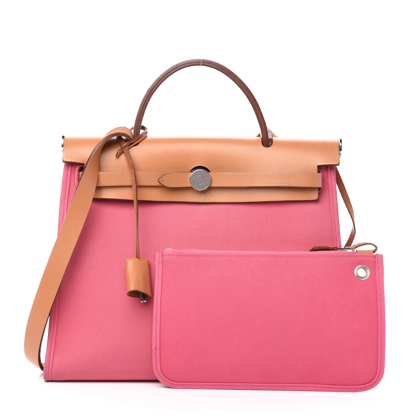 Vache Hunter Toile Herbag Zip 31 PM Rose Lipstick