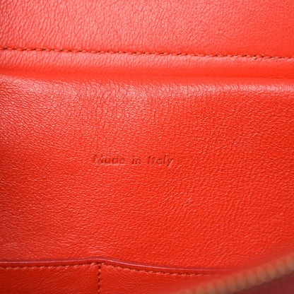 Celine Elephant Calfskin Mini Tri-Color Belt Bag Vermillion 8 of 19