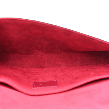 Louis Vuitton Monogram Pochette Felicie Chain Wallet Fuchsia 6 of 13