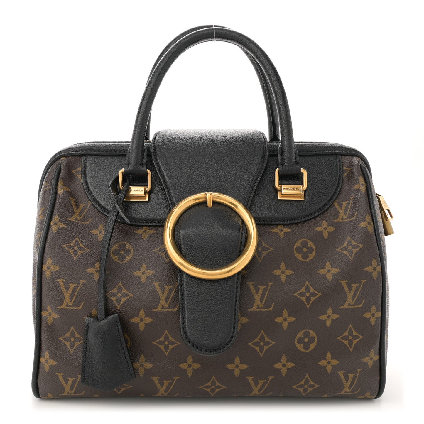 Monogram Golden Arrow Speedy Black