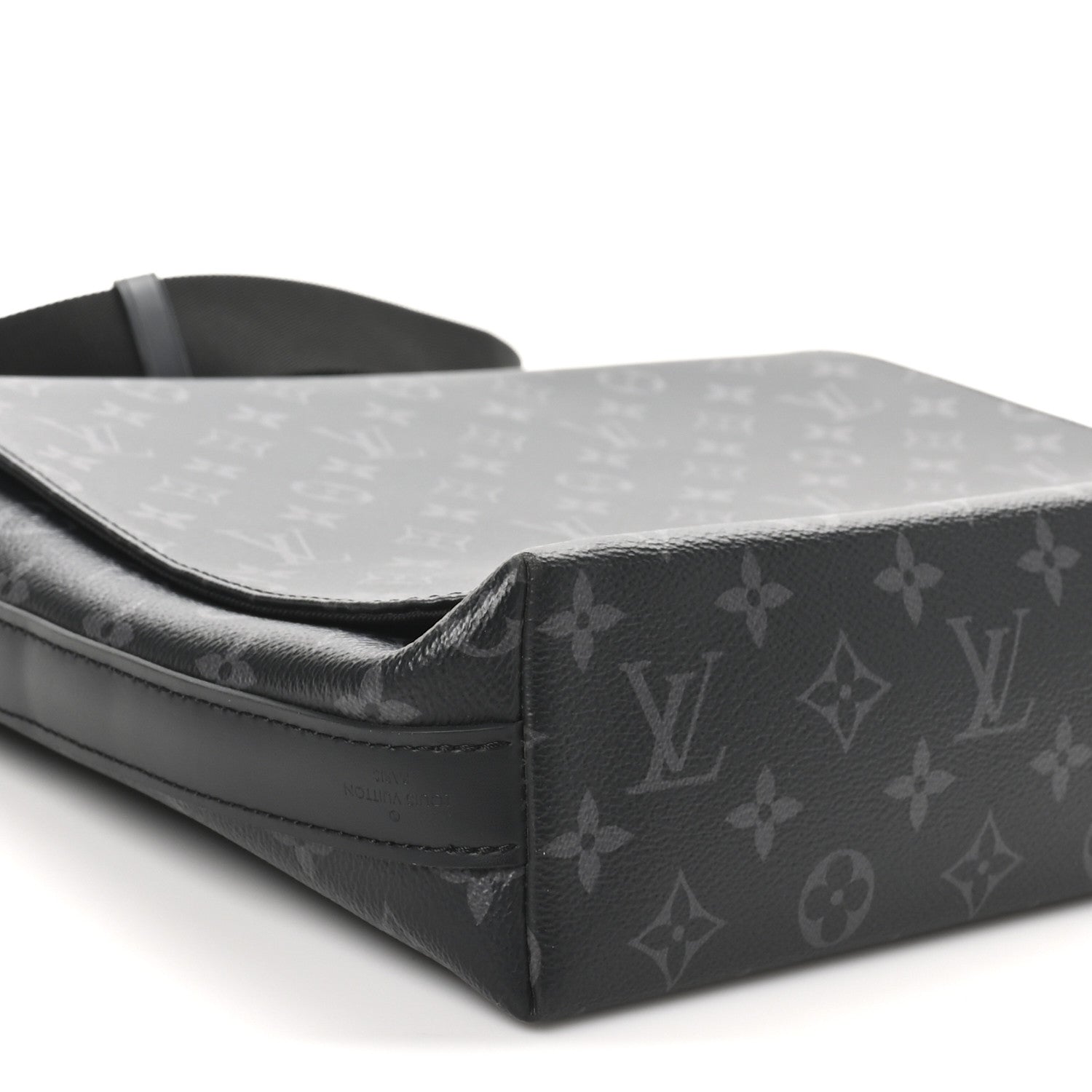 Louis Vuitton Monogram Eclipse District MM Black 7 of 8