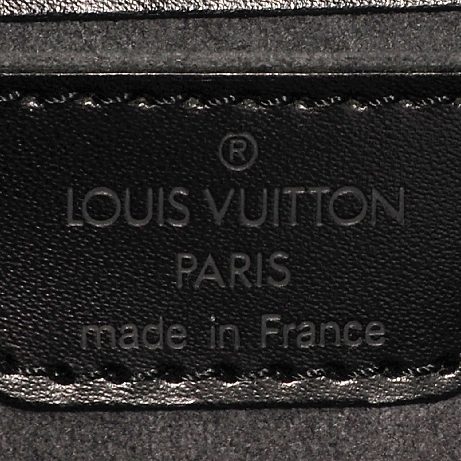 Louis Vuitton Epi Soufflot Black 7 of 8