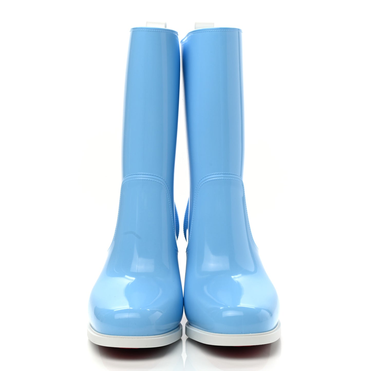 PVC Loubirain 70MM Rain Boots 38 Blue