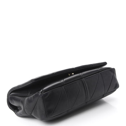Saint Laurent Lambskin Patchwork Monogram Medium Jamie Black 4 of 11