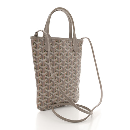 Goyard Goyardine Poitiers Claire Voie Tote Grege Khaki 3 of 12
