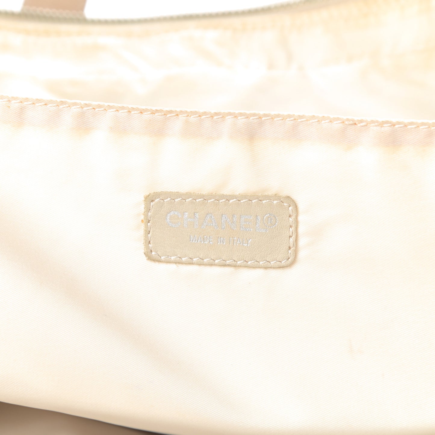 Nylon Travel Briefcase Beige