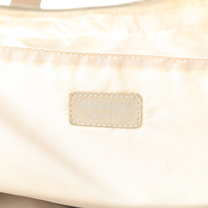 Chanel Nylon Travel Briefcase Beige 6 of 17