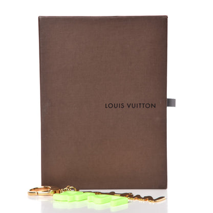 Louis Vuitton Graffiti Bag Charm Green 3 of 3