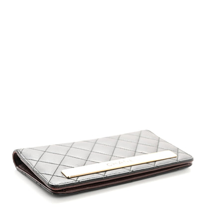 Chanel Lambskin Quilted Trendy CC Yen Wallet Black 4 of 13