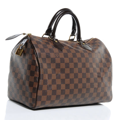 Louis Vuitton Damier Ebene Speedy 30 3 of 7