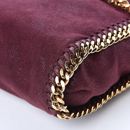 Stella McCartney Shaggy Deer Falabella Fold Over Tote Burgundy 14 of 14